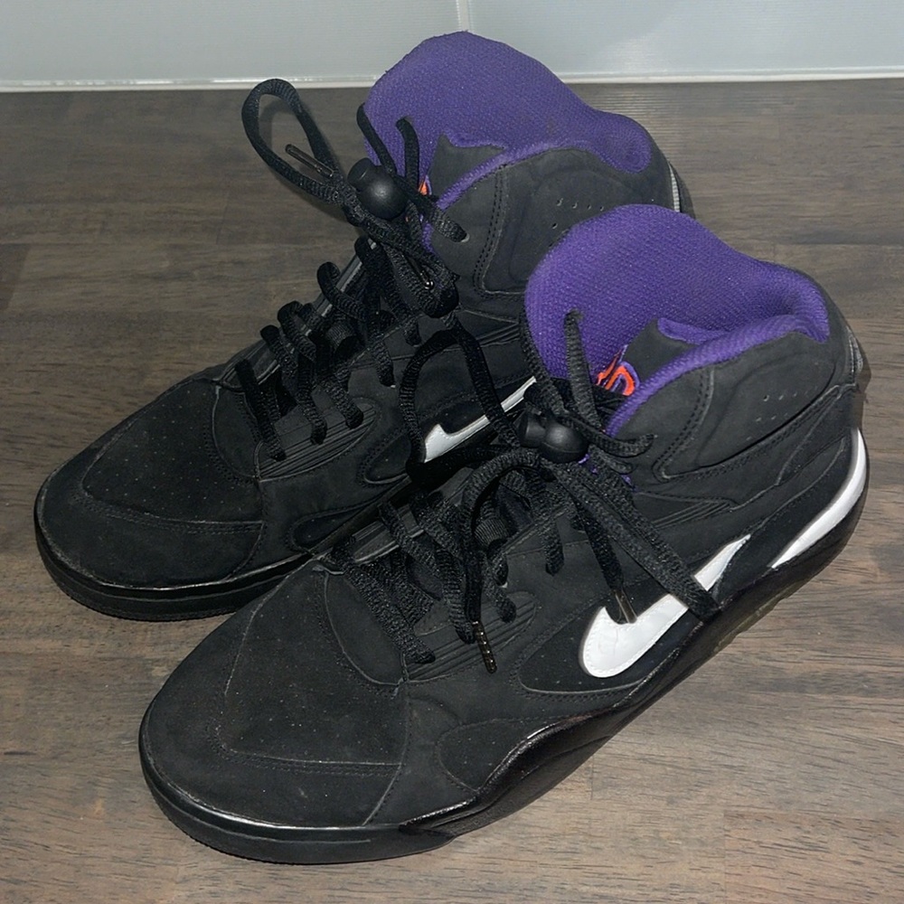NIKE AIR FORCE 180 Phoenix Suns Barkley Men’s Size 13 Pre-owned Good Condition